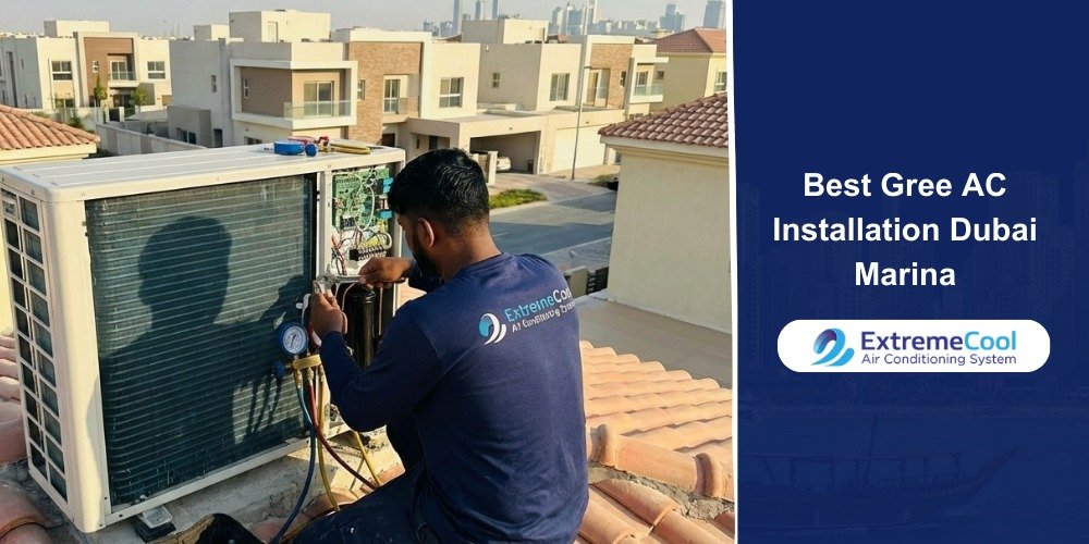 Gree AC installation in Dubai